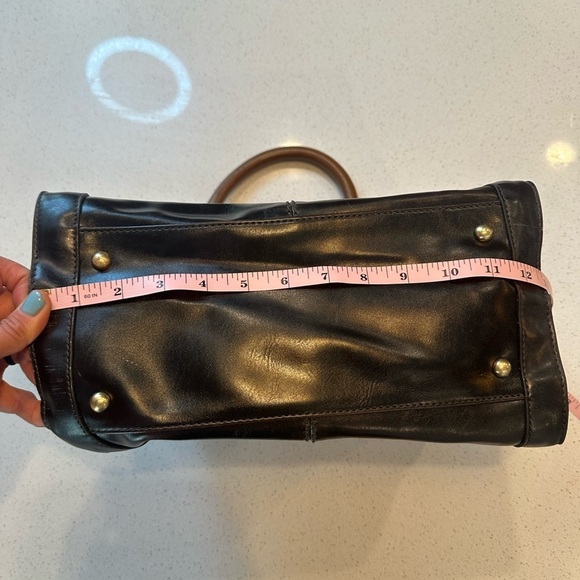 Vintage Genuine Black and Brown Giorgio Fiorelli Leather Purse/Bag - Picture 11 of 12